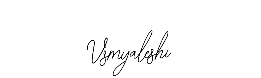 Make a beautiful signature design for name Vsmyaleshi. Use this online signature maker to create a handwritten signature for free. Vsmyaleshi signature style 12 images and pictures png