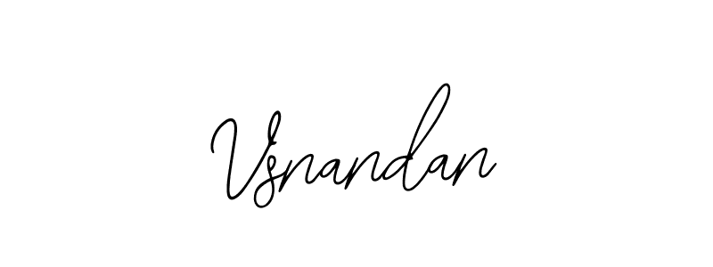 Bearetta-2O07w is a professional signature style that is perfect for those who want to add a touch of class to their signature. It is also a great choice for those who want to make their signature more unique. Get Vsnandan name to fancy signature for free. Vsnandan signature style 12 images and pictures png