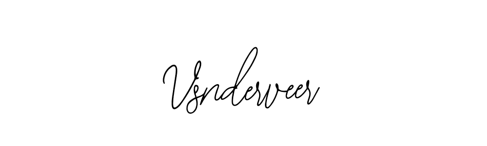 How to make Vsnderveer signature? Bearetta-2O07w is a professional autograph style. Create handwritten signature for Vsnderveer name. Vsnderveer signature style 12 images and pictures png