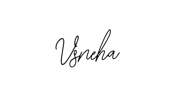The best way (Bearetta-2O07w) to make a short signature is to pick only two or three words in your name. The name Vsneha include a total of six letters. For converting this name. Vsneha signature style 12 images and pictures png