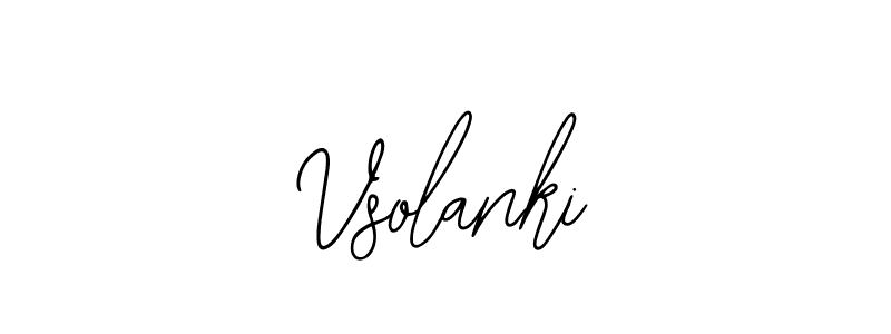 You should practise on your own different ways (Bearetta-2O07w) to write your name (Vsolanki) in signature. don't let someone else do it for you. Vsolanki signature style 12 images and pictures png