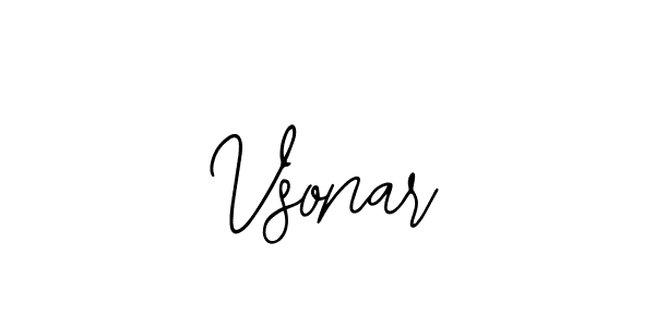 Make a beautiful signature design for name Vsonar. With this signature (Bearetta-2O07w) style, you can create a handwritten signature for free. Vsonar signature style 12 images and pictures png