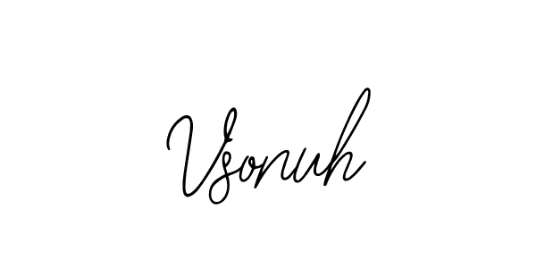 This is the best signature style for the Vsonuh name. Also you like these signature font (Bearetta-2O07w). Mix name signature. Vsonuh signature style 12 images and pictures png