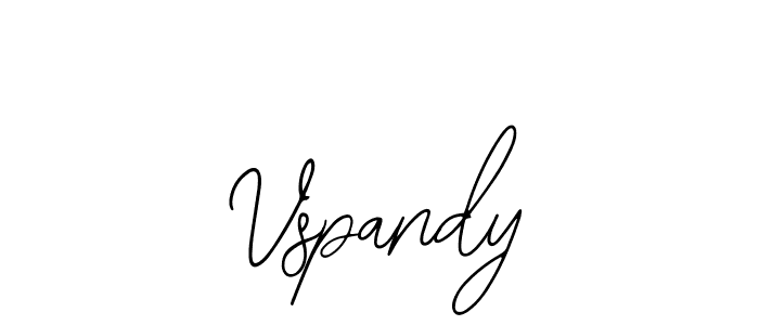 Vspandy stylish signature style. Best Handwritten Sign (Bearetta-2O07w) for my name. Handwritten Signature Collection Ideas for my name Vspandy. Vspandy signature style 12 images and pictures png