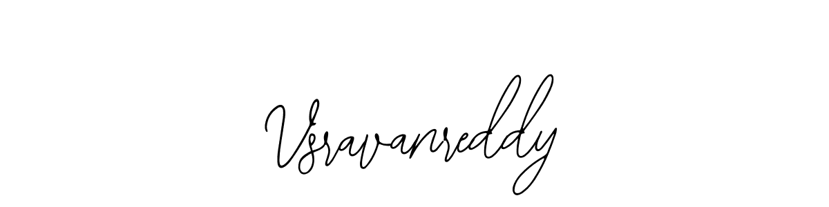 How to make Vsravanreddy signature? Bearetta-2O07w is a professional autograph style. Create handwritten signature for Vsravanreddy name. Vsravanreddy signature style 12 images and pictures png