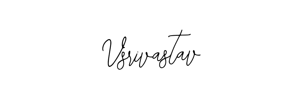 Make a beautiful signature design for name Vsrivastav. With this signature (Bearetta-2O07w) style, you can create a handwritten signature for free. Vsrivastav signature style 12 images and pictures png