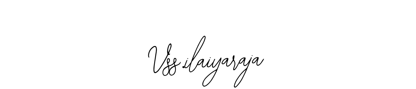 How to make Vss.ilaiyaraja signature? Bearetta-2O07w is a professional autograph style. Create handwritten signature for Vss.ilaiyaraja name. Vss.ilaiyaraja signature style 12 images and pictures png