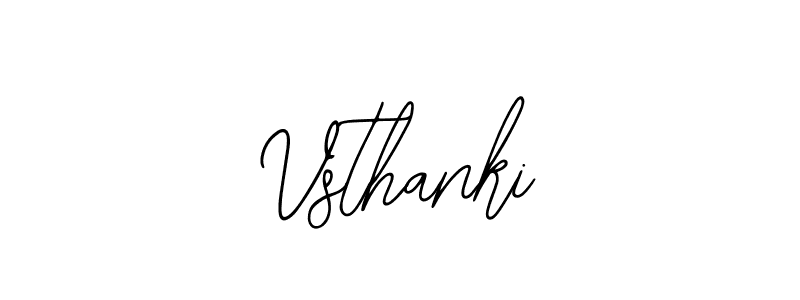 How to make Vsthanki signature? Bearetta-2O07w is a professional autograph style. Create handwritten signature for Vsthanki name. Vsthanki signature style 12 images and pictures png