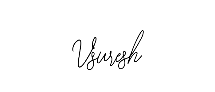 Make a beautiful signature design for name Vsuresh. With this signature (Bearetta-2O07w) style, you can create a handwritten signature for free. Vsuresh signature style 12 images and pictures png