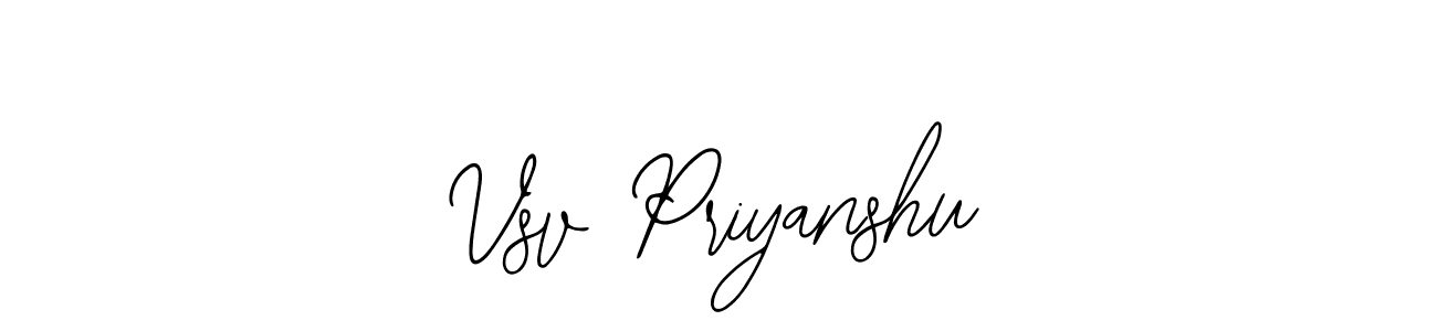 This is the best signature style for the Vsv Priyanshu name. Also you like these signature font (Bearetta-2O07w). Mix name signature. Vsv Priyanshu signature style 12 images and pictures png