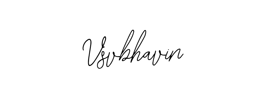 Make a beautiful signature design for name Vsvbhavin. With this signature (Bearetta-2O07w) style, you can create a handwritten signature for free. Vsvbhavin signature style 12 images and pictures png