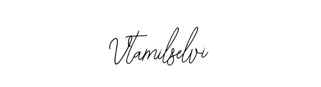 Make a beautiful signature design for name Vtamilselvi. Use this online signature maker to create a handwritten signature for free. Vtamilselvi signature style 12 images and pictures png