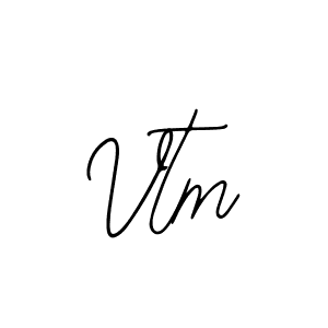 Make a beautiful signature design for name Vtm. With this signature (Bearetta-2O07w) style, you can create a handwritten signature for free. Vtm signature style 12 images and pictures png
