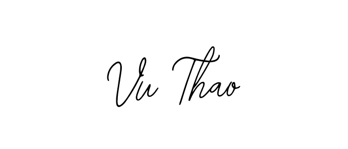 Bearetta-2O07w is a professional signature style that is perfect for those who want to add a touch of class to their signature. It is also a great choice for those who want to make their signature more unique. Get Vu Thao name to fancy signature for free. Vu Thao signature style 12 images and pictures png