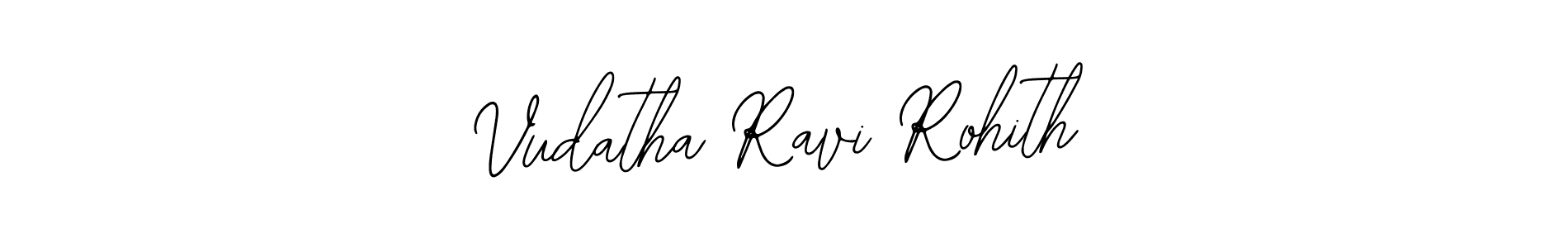 Create a beautiful signature design for name Vudatha Ravi Rohith. With this signature (Bearetta-2O07w) fonts, you can make a handwritten signature for free. Vudatha Ravi Rohith signature style 12 images and pictures png