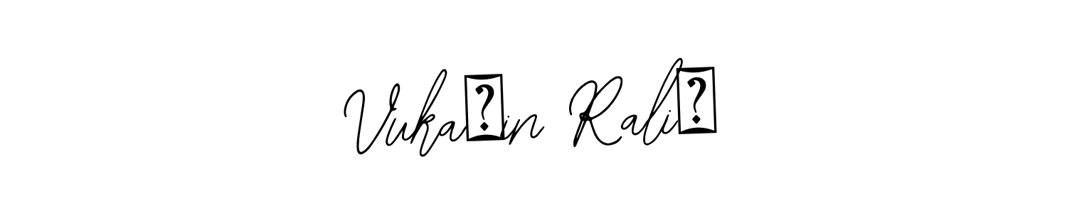 Use a signature maker to create a handwritten signature online. With this signature software, you can design (Bearetta-2O07w) your own signature for name Vukašin Ralić. Vukašin Ralić signature style 12 images and pictures png