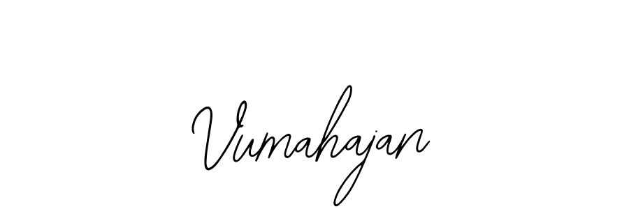 The best way (Bearetta-2O07w) to make a short signature is to pick only two or three words in your name. The name Vumahajan include a total of six letters. For converting this name. Vumahajan signature style 12 images and pictures png