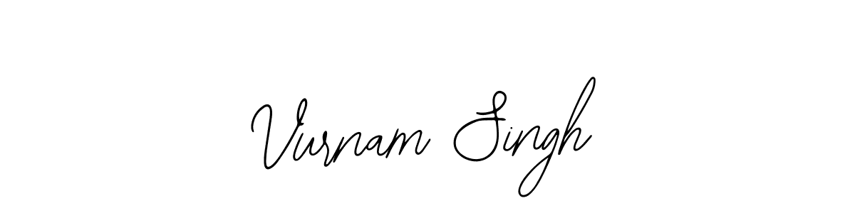 Similarly Bearetta-2O07w is the best handwritten signature design. Signature creator online .You can use it as an online autograph creator for name Vurnam Singh. Vurnam Singh signature style 12 images and pictures png