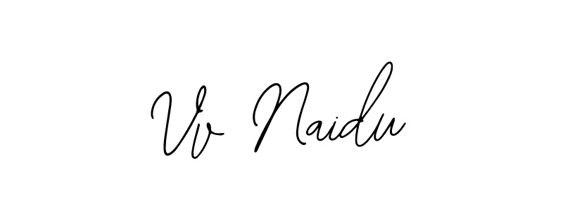 Bearetta-2O07w is a professional signature style that is perfect for those who want to add a touch of class to their signature. It is also a great choice for those who want to make their signature more unique. Get Vv Naidu name to fancy signature for free. Vv Naidu signature style 12 images and pictures png