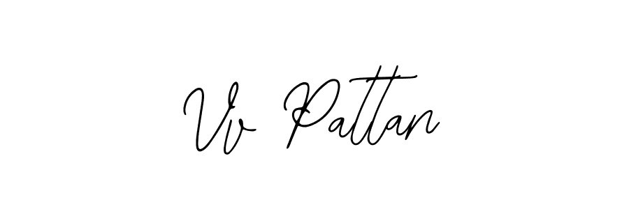 Similarly Bearetta-2O07w is the best handwritten signature design. Signature creator online .You can use it as an online autograph creator for name Vv Pattan. Vv Pattan signature style 12 images and pictures png