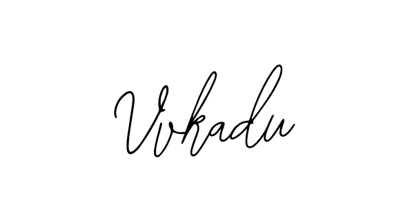 Use a signature maker to create a handwritten signature online. With this signature software, you can design (Bearetta-2O07w) your own signature for name Vvkadu. Vvkadu signature style 12 images and pictures png