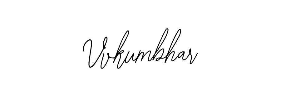 Make a beautiful signature design for name Vvkumbhar. Use this online signature maker to create a handwritten signature for free. Vvkumbhar signature style 12 images and pictures png