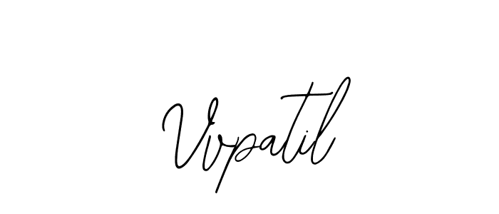 Make a beautiful signature design for name Vvpatil. With this signature (Bearetta-2O07w) style, you can create a handwritten signature for free. Vvpatil signature style 12 images and pictures png