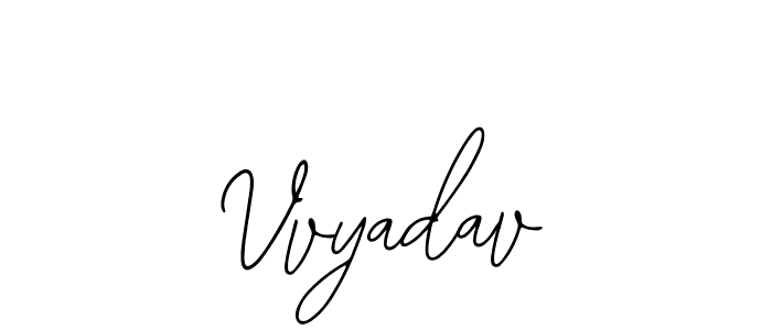 Use a signature maker to create a handwritten signature online. With this signature software, you can design (Bearetta-2O07w) your own signature for name Vvyadav. Vvyadav signature style 12 images and pictures png