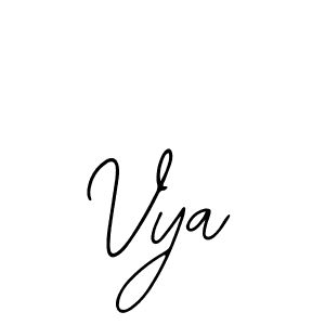 How to make Vya signature? Bearetta-2O07w is a professional autograph style. Create handwritten signature for Vya name. Vya signature style 12 images and pictures png