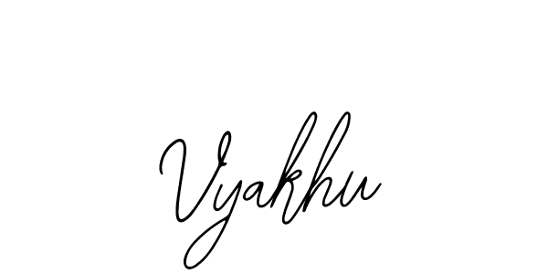 Use a signature maker to create a handwritten signature online. With this signature software, you can design (Bearetta-2O07w) your own signature for name Vyakhu. Vyakhu signature style 12 images and pictures png