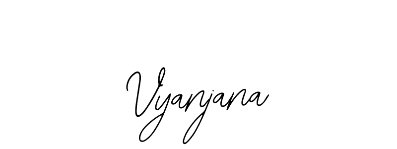 How to make Vyanjana signature? Bearetta-2O07w is a professional autograph style. Create handwritten signature for Vyanjana name. Vyanjana signature style 12 images and pictures png