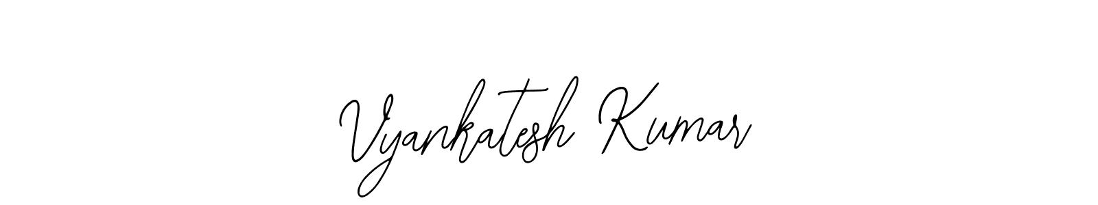 Use a signature maker to create a handwritten signature online. With this signature software, you can design (Bearetta-2O07w) your own signature for name Vyankatesh Kumar. Vyankatesh Kumar signature style 12 images and pictures png