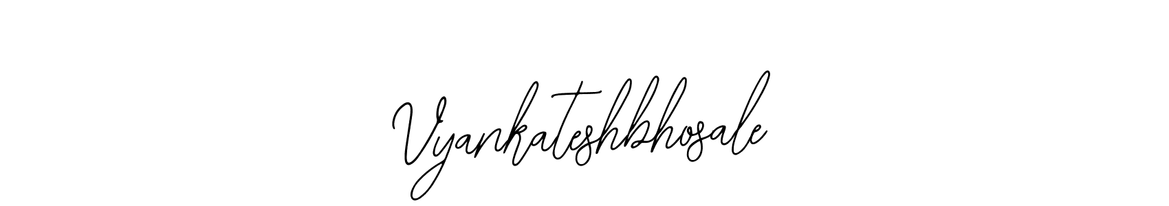 You should practise on your own different ways (Bearetta-2O07w) to write your name (Vyankateshbhosale) in signature. don't let someone else do it for you. Vyankateshbhosale signature style 12 images and pictures png