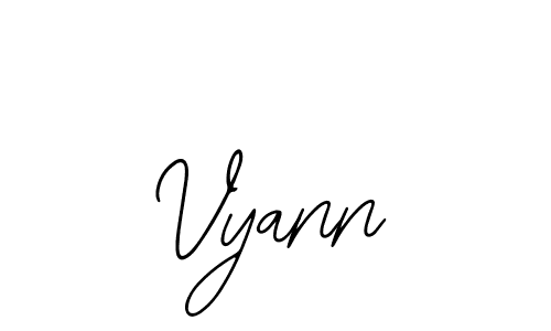 Make a beautiful signature design for name Vyann. With this signature (Bearetta-2O07w) style, you can create a handwritten signature for free. Vyann signature style 12 images and pictures png