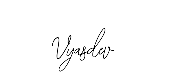 Vyasdev stylish signature style. Best Handwritten Sign (Bearetta-2O07w) for my name. Handwritten Signature Collection Ideas for my name Vyasdev. Vyasdev signature style 12 images and pictures png