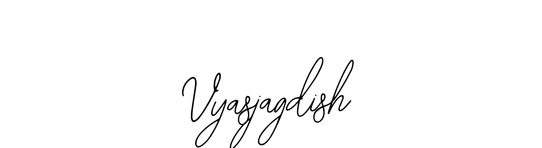 Create a beautiful signature design for name Vyasjagdish. With this signature (Bearetta-2O07w) fonts, you can make a handwritten signature for free. Vyasjagdish signature style 12 images and pictures png