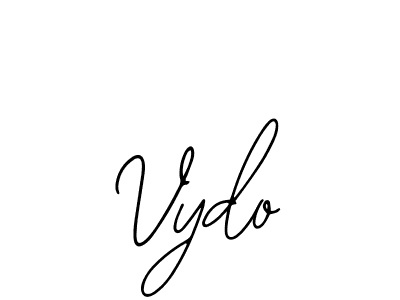 Similarly Bearetta-2O07w is the best handwritten signature design. Signature creator online .You can use it as an online autograph creator for name Vydo. Vydo signature style 12 images and pictures png