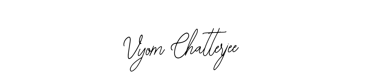 You can use this online signature creator to create a handwritten signature for the name Vyom Chatterjee. This is the best online autograph maker. Vyom Chatterjee signature style 12 images and pictures png