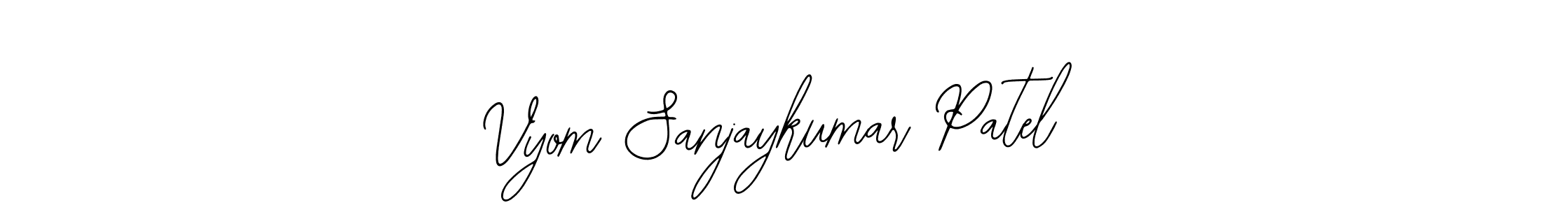 Best and Professional Signature Style for Vyom Sanjaykumar Patel. Bearetta-2O07w Best Signature Style Collection. Vyom Sanjaykumar Patel signature style 12 images and pictures png