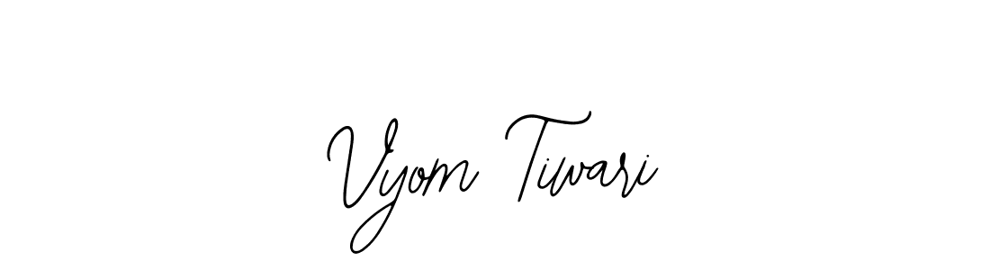 The best way (Bearetta-2O07w) to make a short signature is to pick only two or three words in your name. The name Vyom Tiwari include a total of six letters. For converting this name. Vyom Tiwari signature style 12 images and pictures png