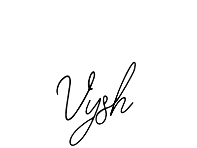 Make a beautiful signature design for name Vysh. With this signature (Bearetta-2O07w) style, you can create a handwritten signature for free. Vysh signature style 12 images and pictures png