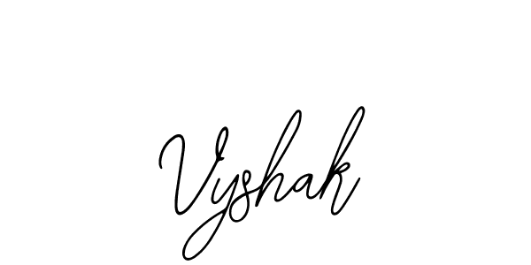 Make a beautiful signature design for name Vyshak. Use this online signature maker to create a handwritten signature for free. Vyshak signature style 12 images and pictures png