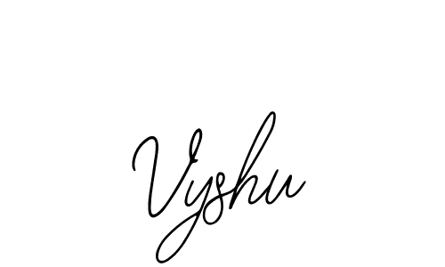 How to make Vyshu signature? Bearetta-2O07w is a professional autograph style. Create handwritten signature for Vyshu name. Vyshu signature style 12 images and pictures png