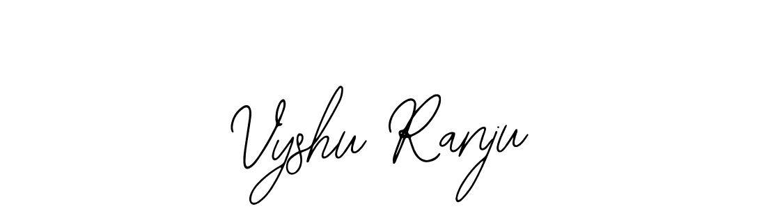 Vyshu Ranju stylish signature style. Best Handwritten Sign (Bearetta-2O07w) for my name. Handwritten Signature Collection Ideas for my name Vyshu Ranju. Vyshu Ranju signature style 12 images and pictures png