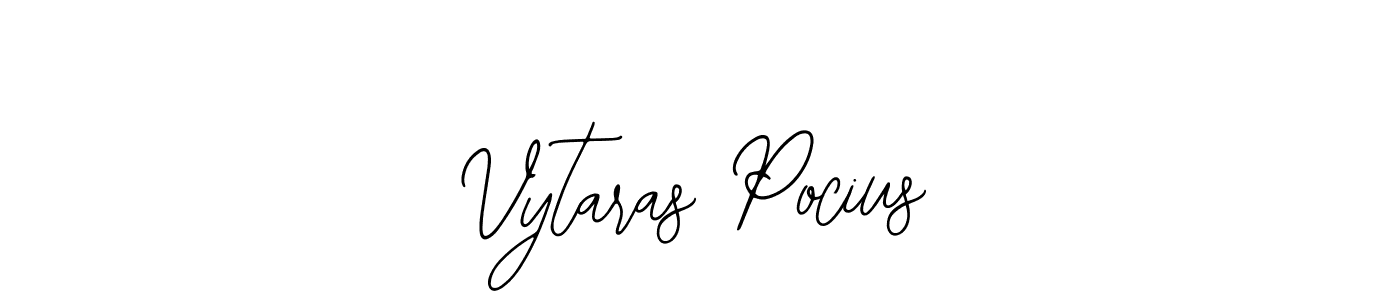 Make a beautiful signature design for name Vytaras Pocius. Use this online signature maker to create a handwritten signature for free. Vytaras Pocius signature style 12 images and pictures png