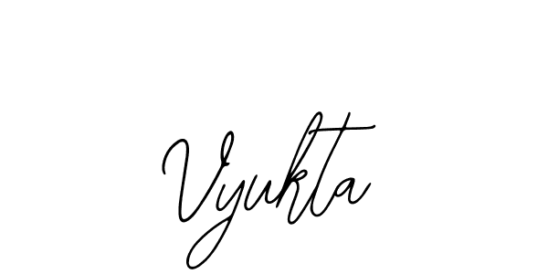 Vyukta stylish signature style. Best Handwritten Sign (Bearetta-2O07w) for my name. Handwritten Signature Collection Ideas for my name Vyukta. Vyukta signature style 12 images and pictures png