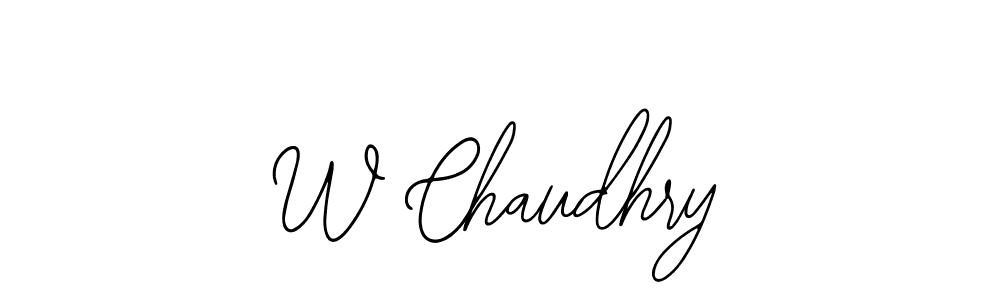 Here are the top 10 professional signature styles for the name W Chaudhry. These are the best autograph styles you can use for your name. W Chaudhry signature style 12 images and pictures png