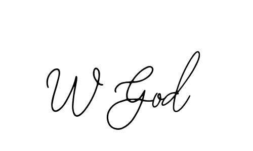 How to Draw W God signature style? Bearetta-2O07w is a latest design signature styles for name W God. W God signature style 12 images and pictures png