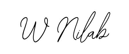 Elevate your brand with a stunning W Nilab eSignature. The Bearetta-2O07w style provides a balanced, flowing aesthetic for everyday signing. W Nilab signature style 12 images and pictures png