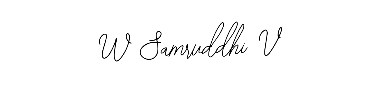 See photos of W Samruddhi V official signature by Spectra . Check more albums & portfolios. Read reviews & check more about Bearetta-2O07w font. W Samruddhi V signature style 12 images and pictures png